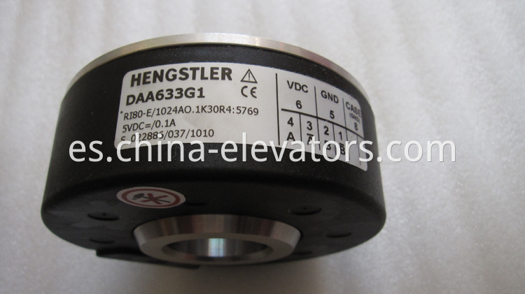 Codador de Hengstler para la máquina OTIS 13VTR DAA633G1 HENGSTLER Encoder for Otis 13VTR Machine DAA633G1